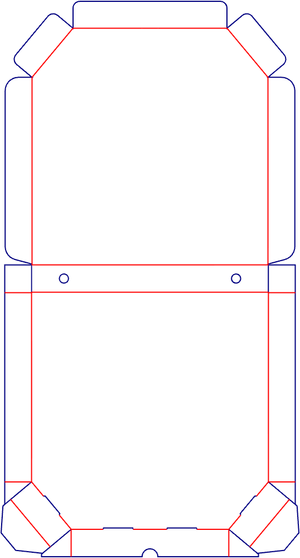 صندوق بيتزا 260×260×30 مم